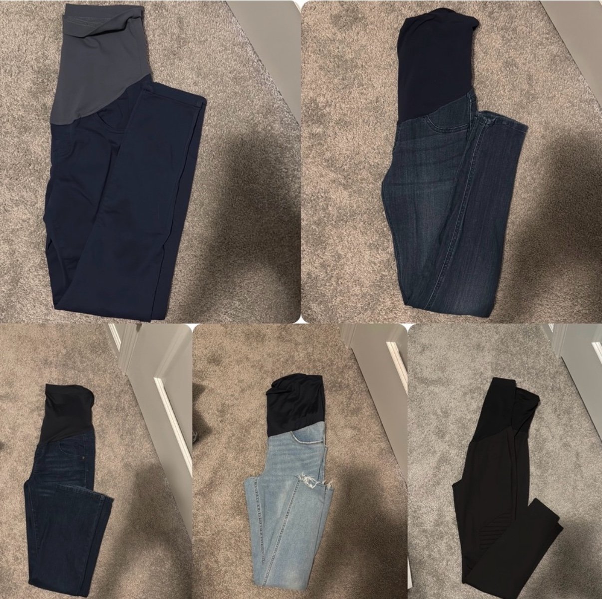 Maternity Pants 5 Pair