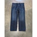 Y2K Levis 569 Loose Straight Jeans Baggy Flap Pockets Dark Rare Sz 34 X 32