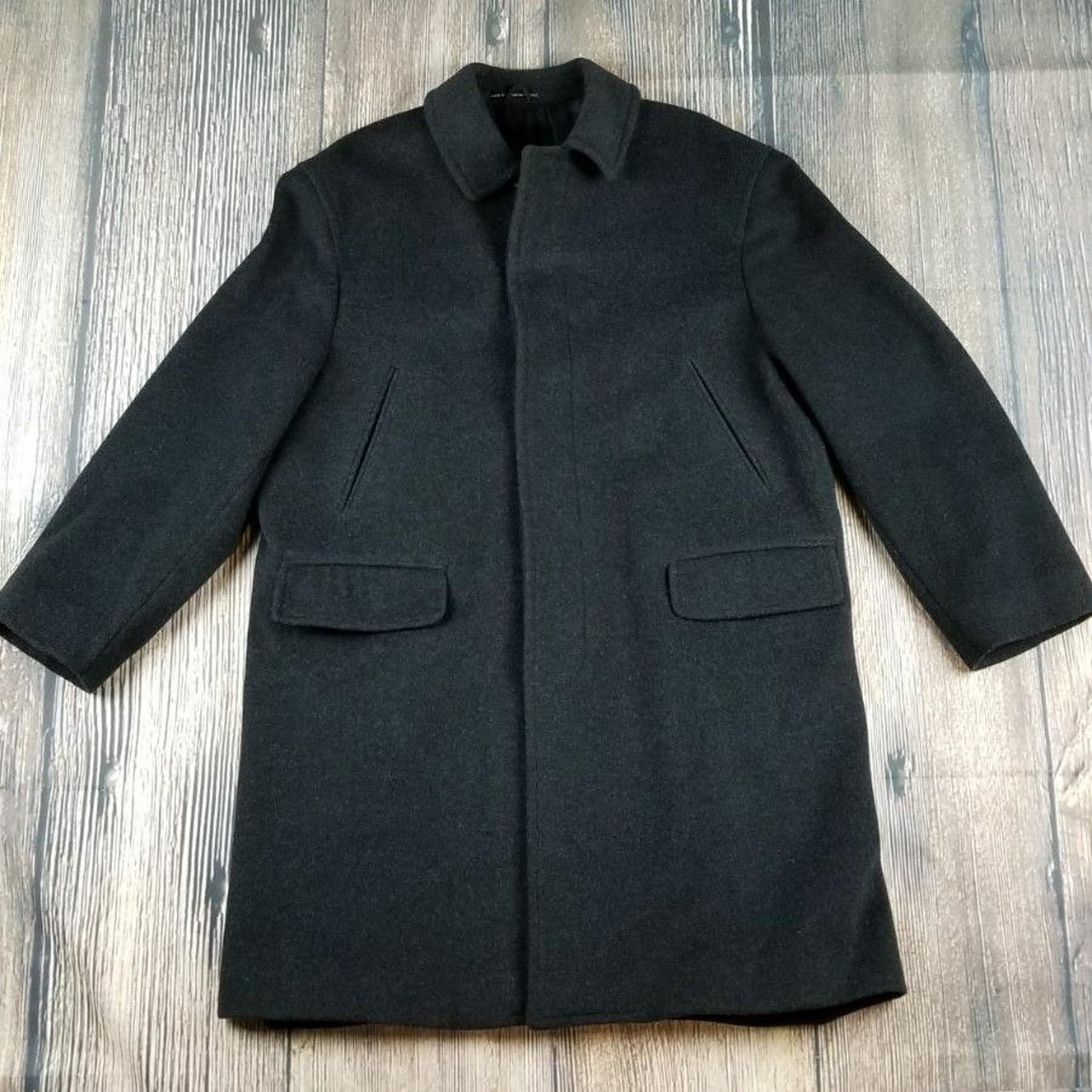 *EUC* ALFANI Men's wool trench coat 40R