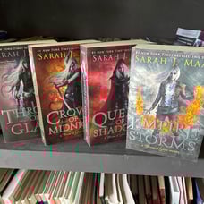 Throne of Glass series | OOP paperback | Incomplete set