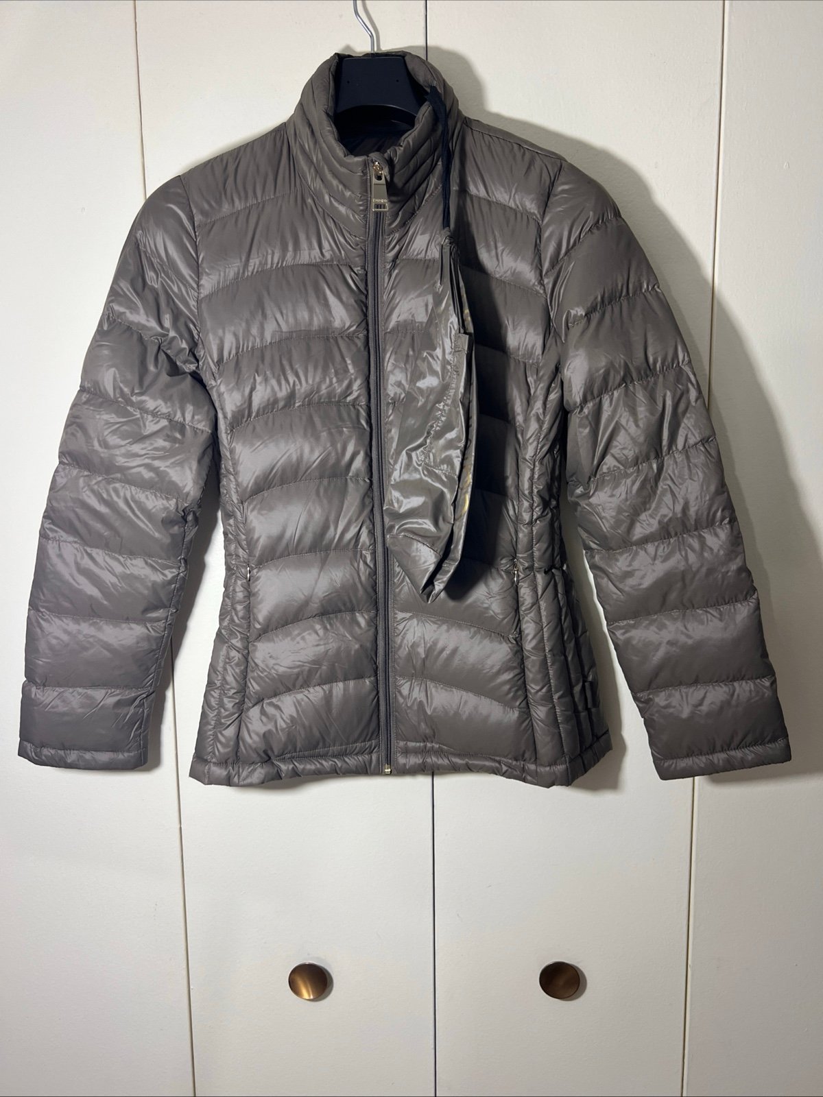 Calvin Klein Premium Down Packable Lightweight Coat Puffer Jacket Small