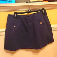 Lilly Pulitzer Madison Skort in True Navy Size M NWT