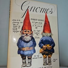 Vintage 1977 hardcover Gnomes book