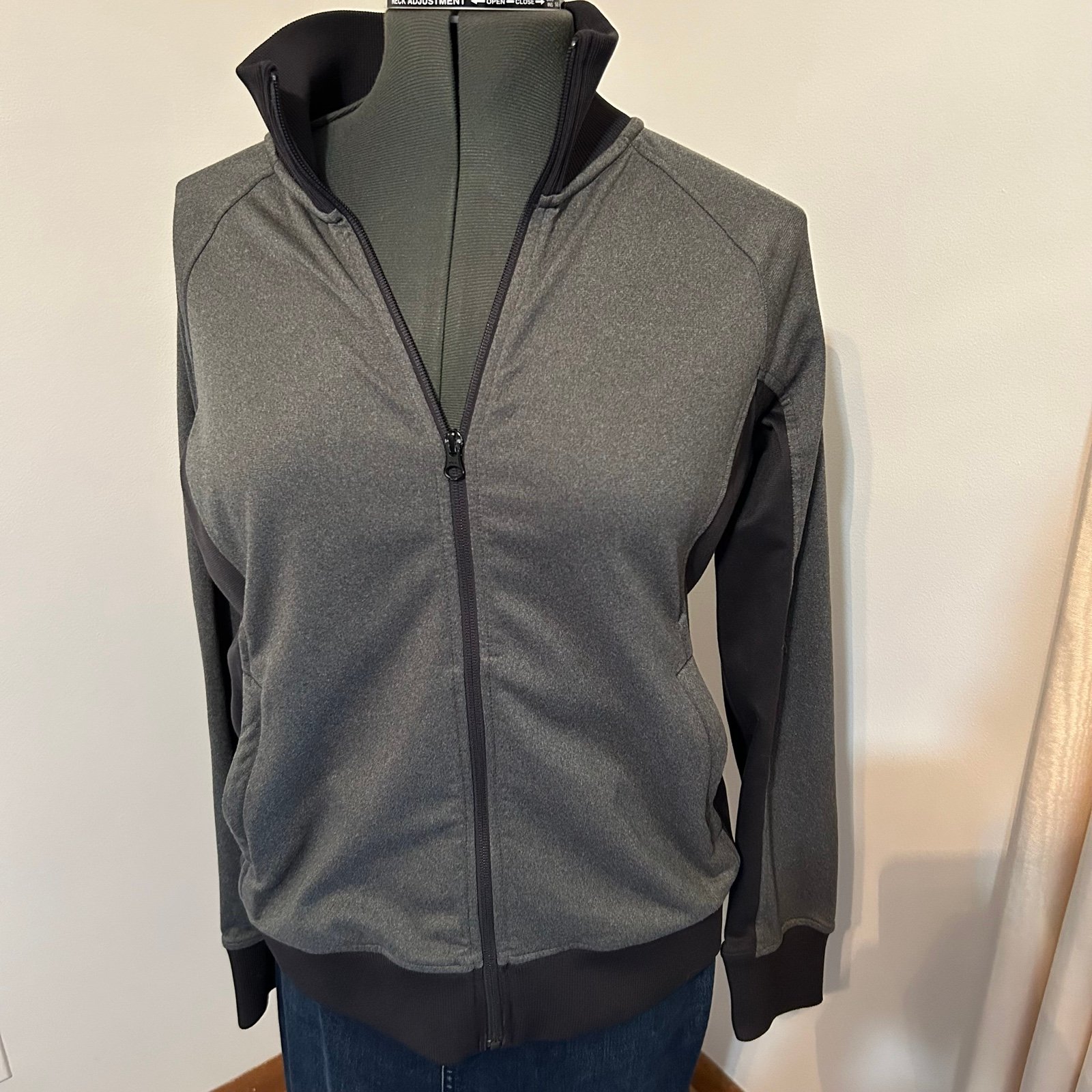 North face zip sweater