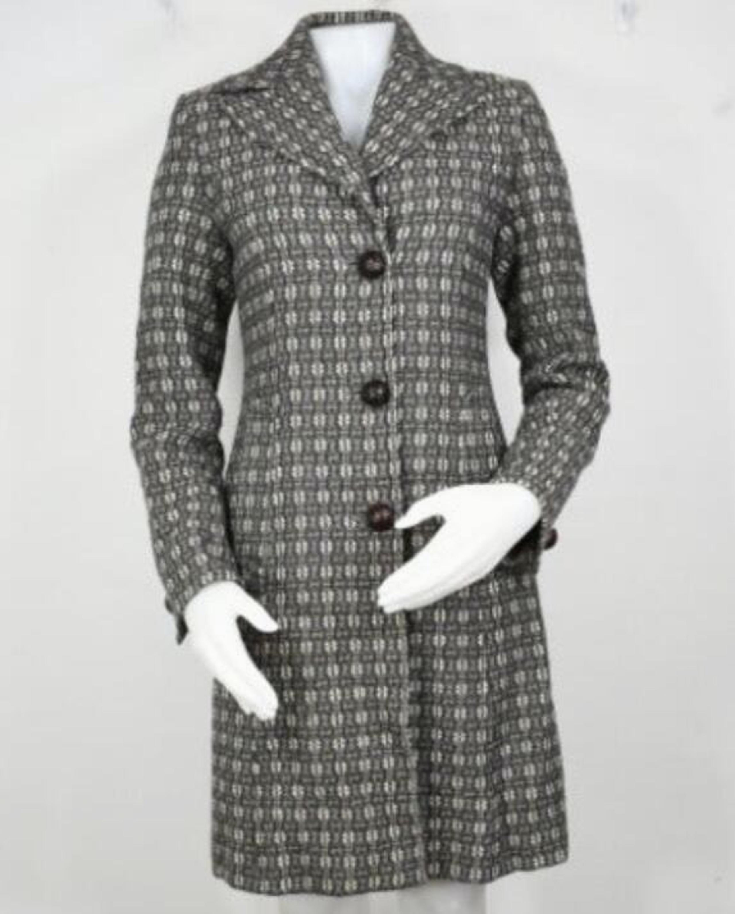 Cinzia Rocca tweed wool coat