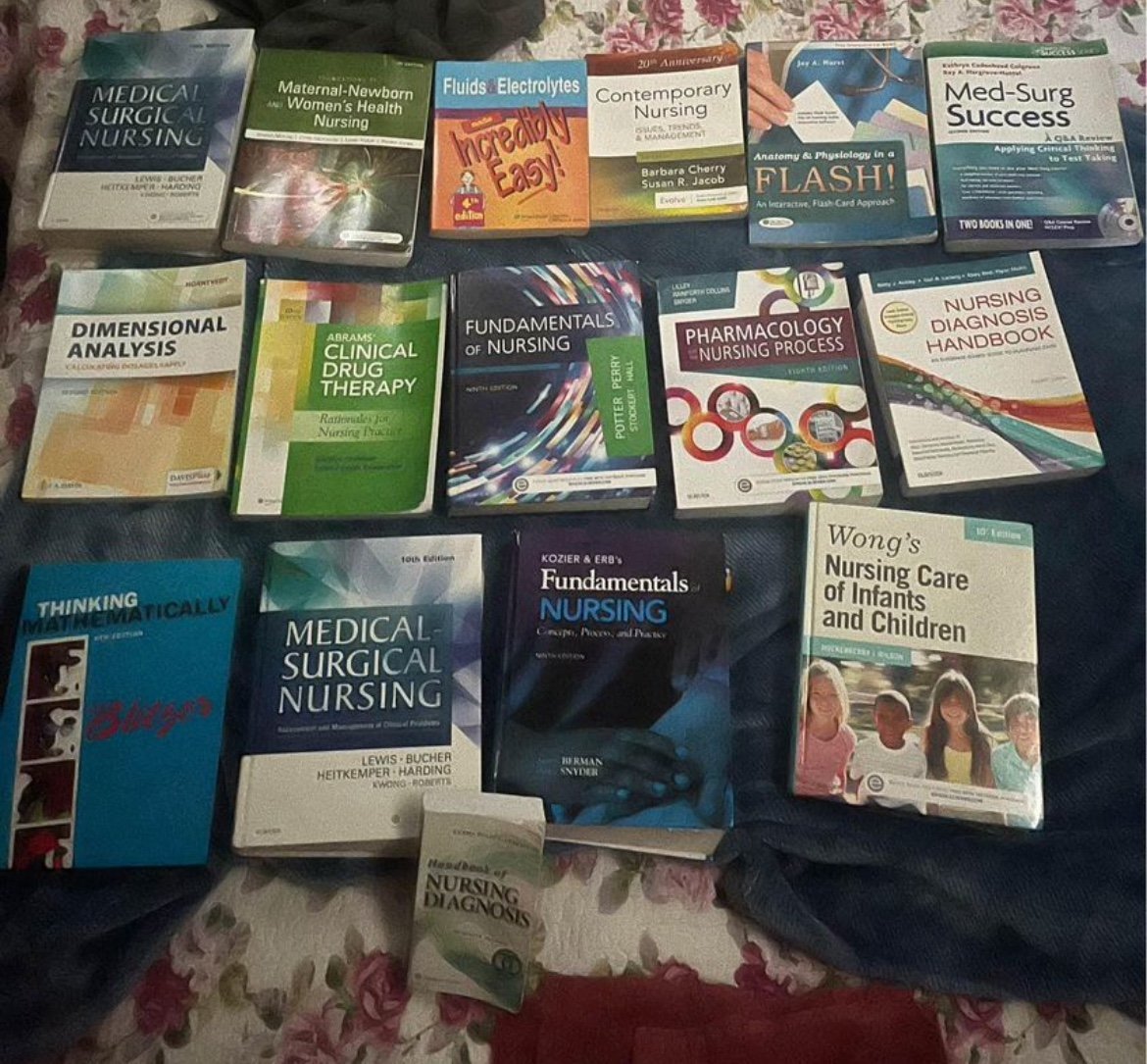 Nursing books for college students