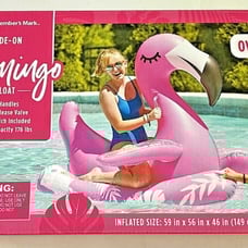 Member M Novelty Ride On Pool Float Red