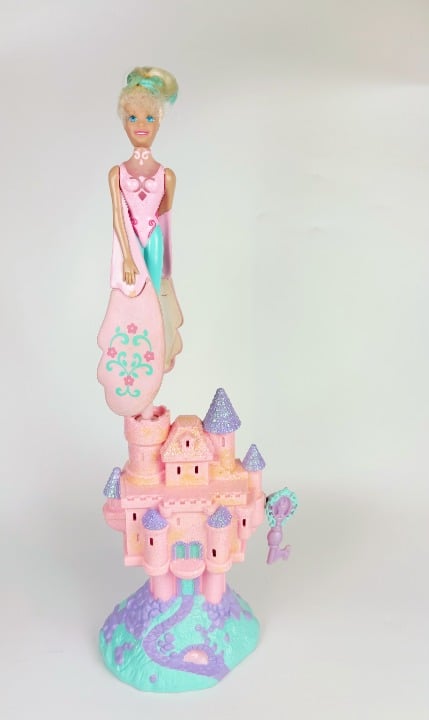 Sky Dancers dancer pretty lights Shinella pink castle complete