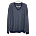 Nordstrom Mens Shop Extra Fine Merino Wool Knit V Neck Sweater Long Sleeve XL