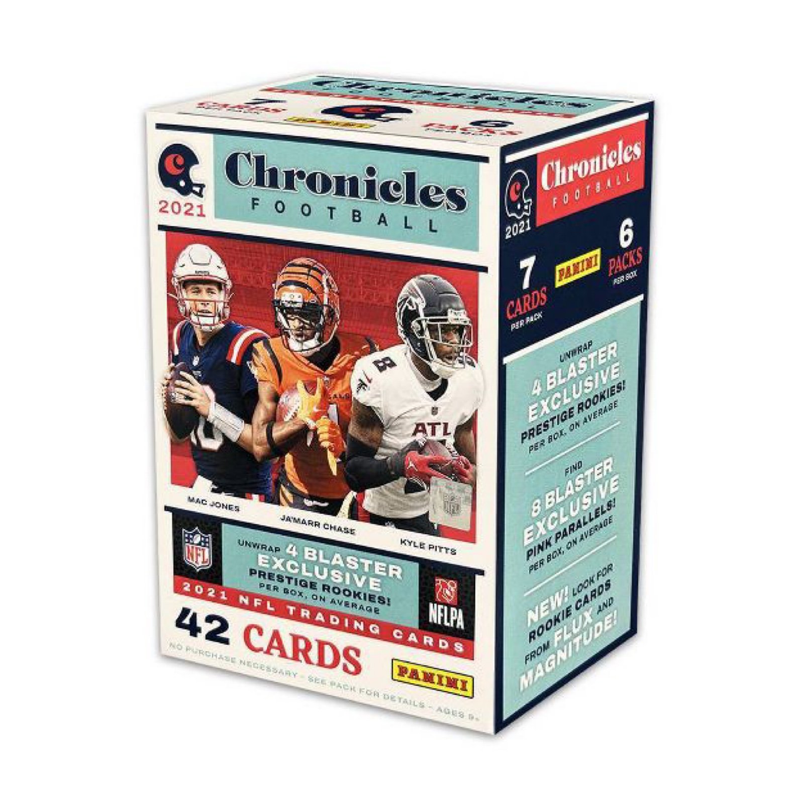 Mac Jones draft class nfl chronicles blaster lot of two