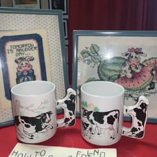Vintage country cow bundle. <3