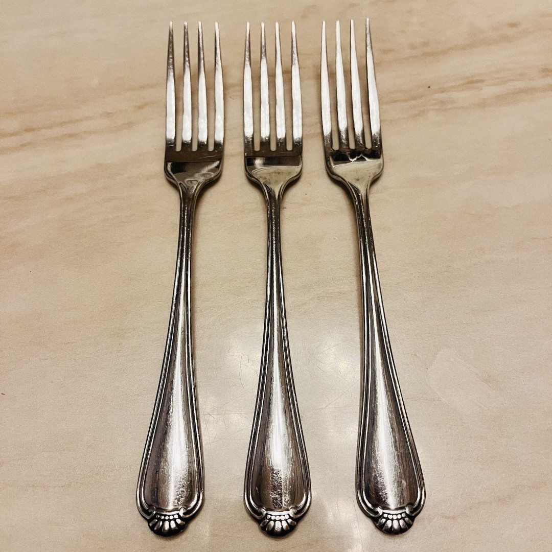 3pc ONEIDA Winter Hill Stainless Dinner Fork 7 5/8” Distinction Deluxe Canada