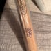 Autographed baseball bat