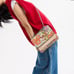 Coach Klare Crossbody Bag Light Baige With Floral Print