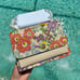 Coach Klare Crossbody Bag Light Baige With Floral Print