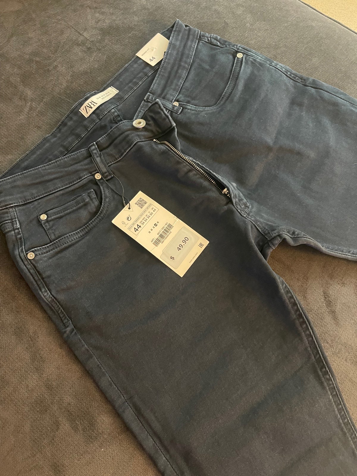 Zara Dark Blue Skinny Jeans Men 32