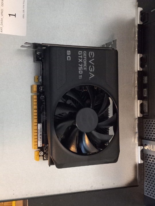 EVGA GeForce GTX 750Ti 2GB GDDR5 Graphic Card - 02G-P4-3753-KR
