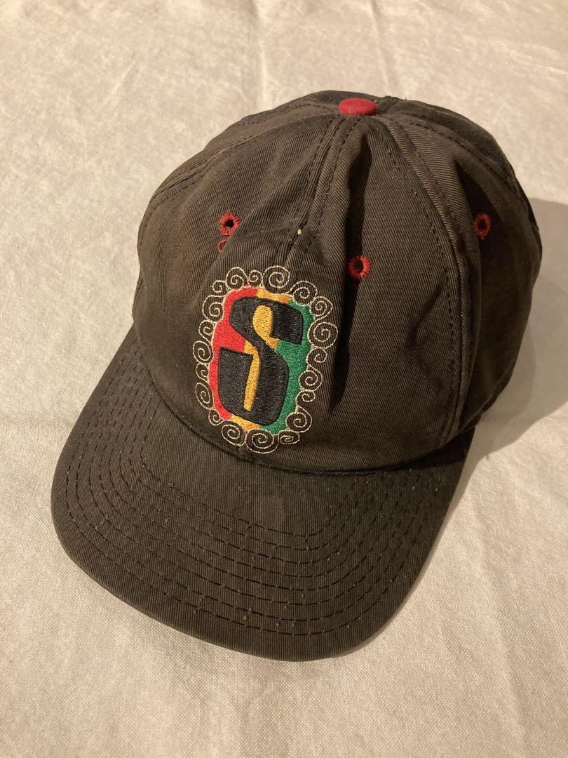 80s OLD STUSSY Rasta Cap Made in USA