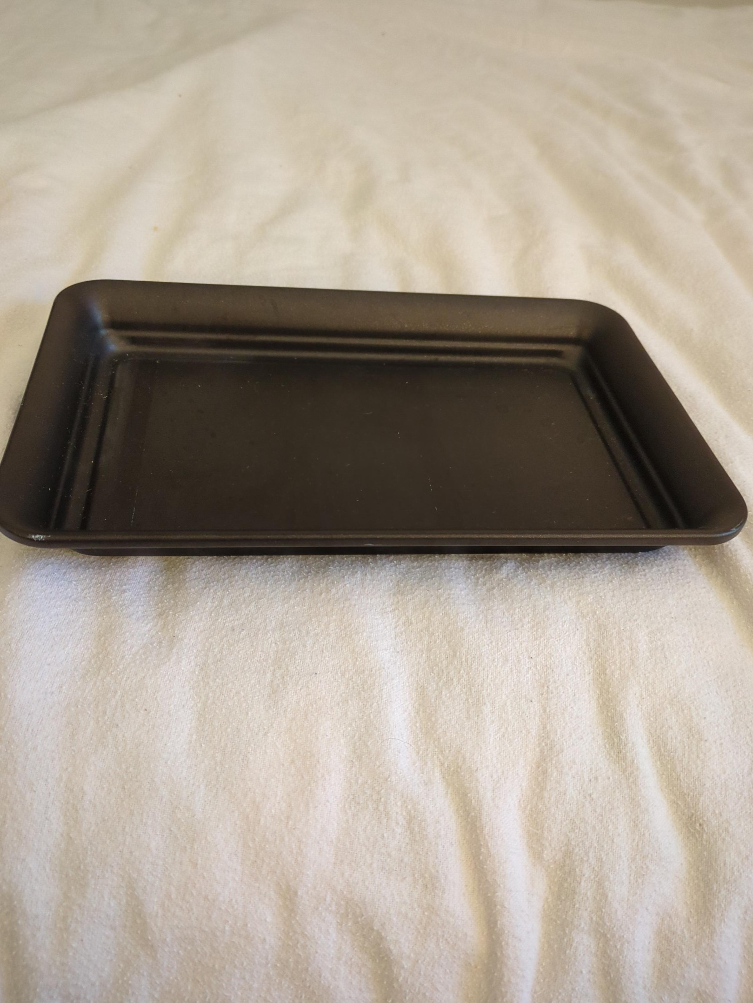 Bronze Metal Vanity Tray 9.75" x 6.25"  x 1.25"