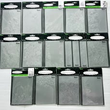 Darice Embossing Folder Bundle Lot Of 14 - New - *SEE ALL PHOTOS*