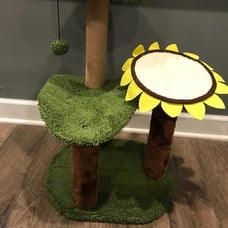 Sunflower Cat Tree