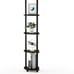 5 Tier Corner Display Rack Multipurpose Shelving Unit