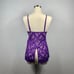 Purple Bow Teddy Bodysuit Lingerie