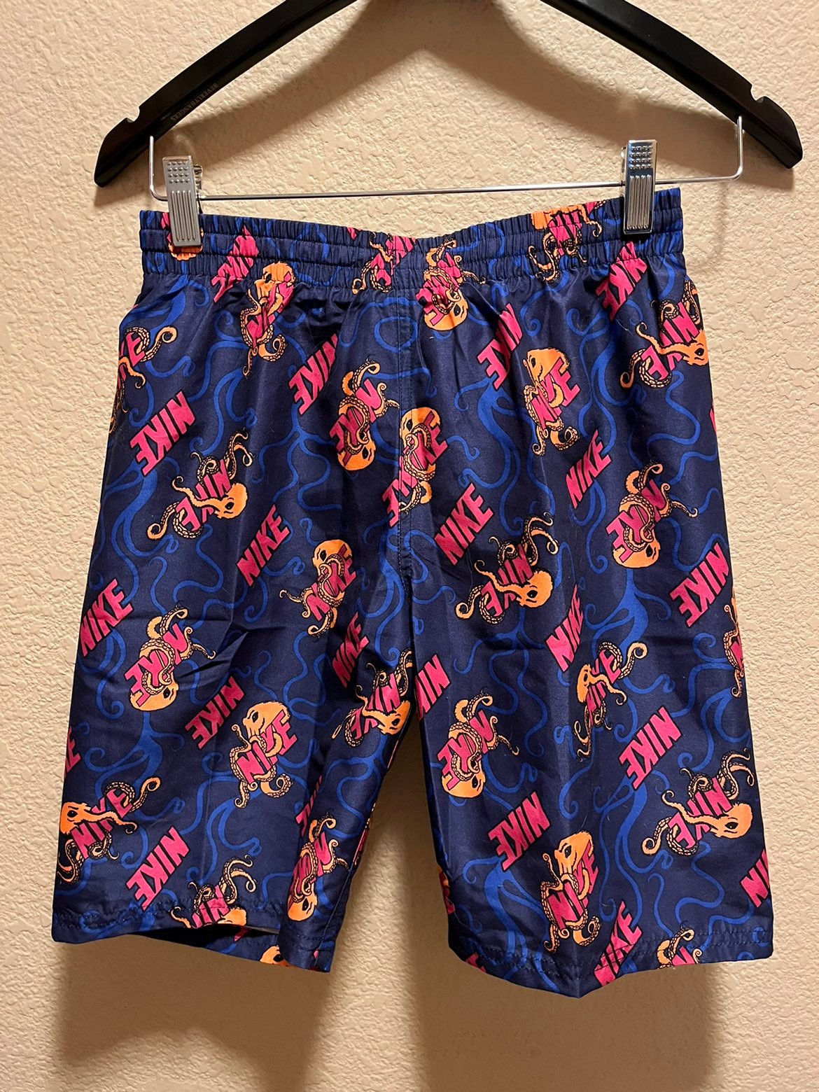 New Nike Octopus Swimming Trunks Shorts Size L Kids