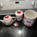 CHERRIES AND COQUETTE BOWS 3 PIECE MATCHING KITCHEN DECOR