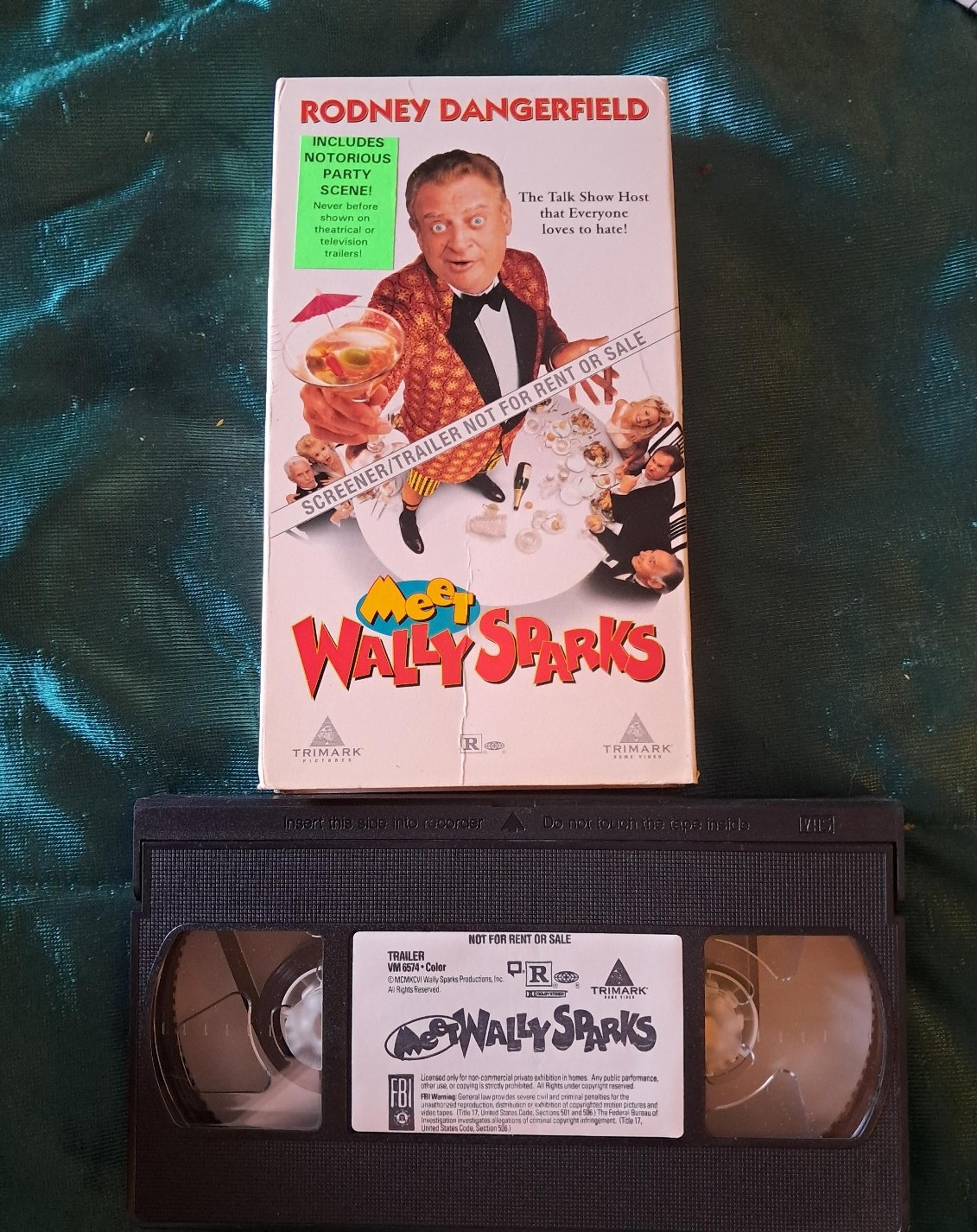 1996 Meet Wally Sparks Screen/ Trailer VHS
