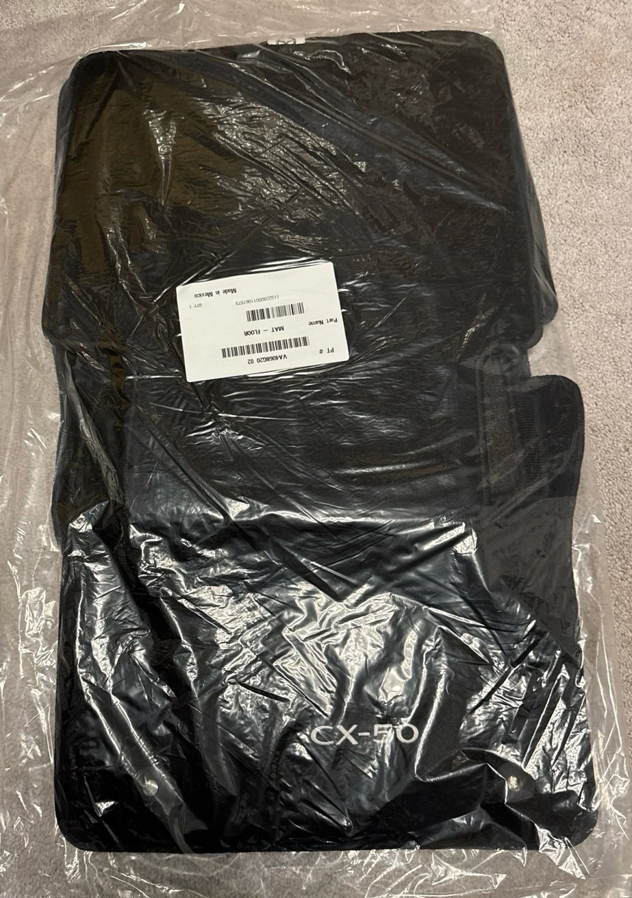 Mazda CX-50 OEM floor mats