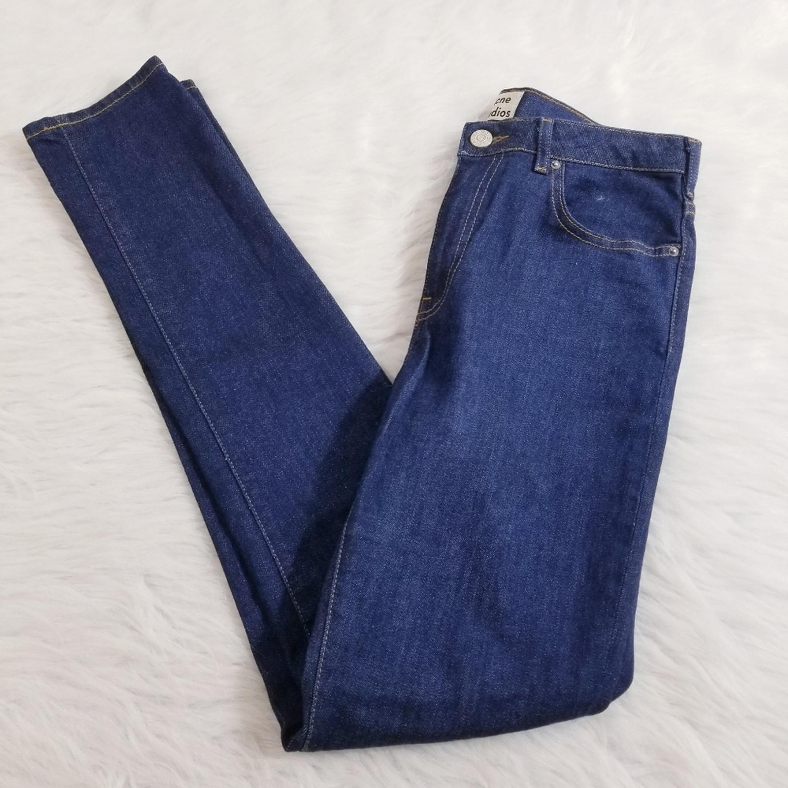 Acne Studios Jeans Pin Raw Reform Skinny