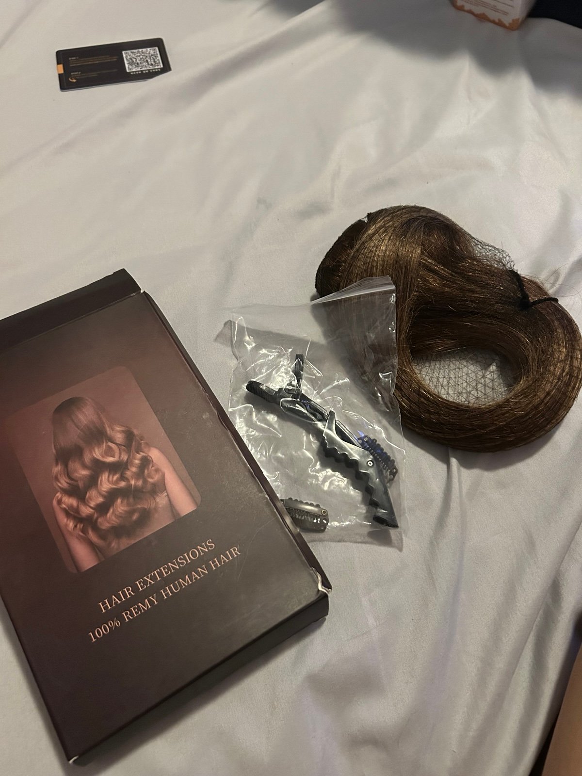 Human hair extensions
