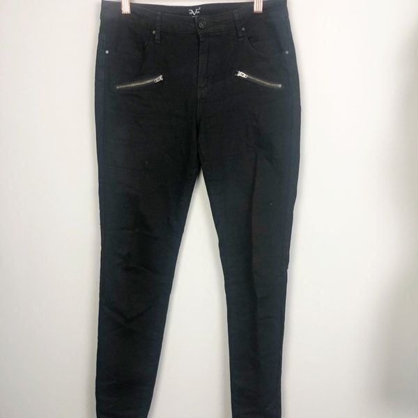 VERSACE 19V69 | ABBIGLIAMENTO SPORTIVO Black Skinny Jeans Women’s Size 28 (6)