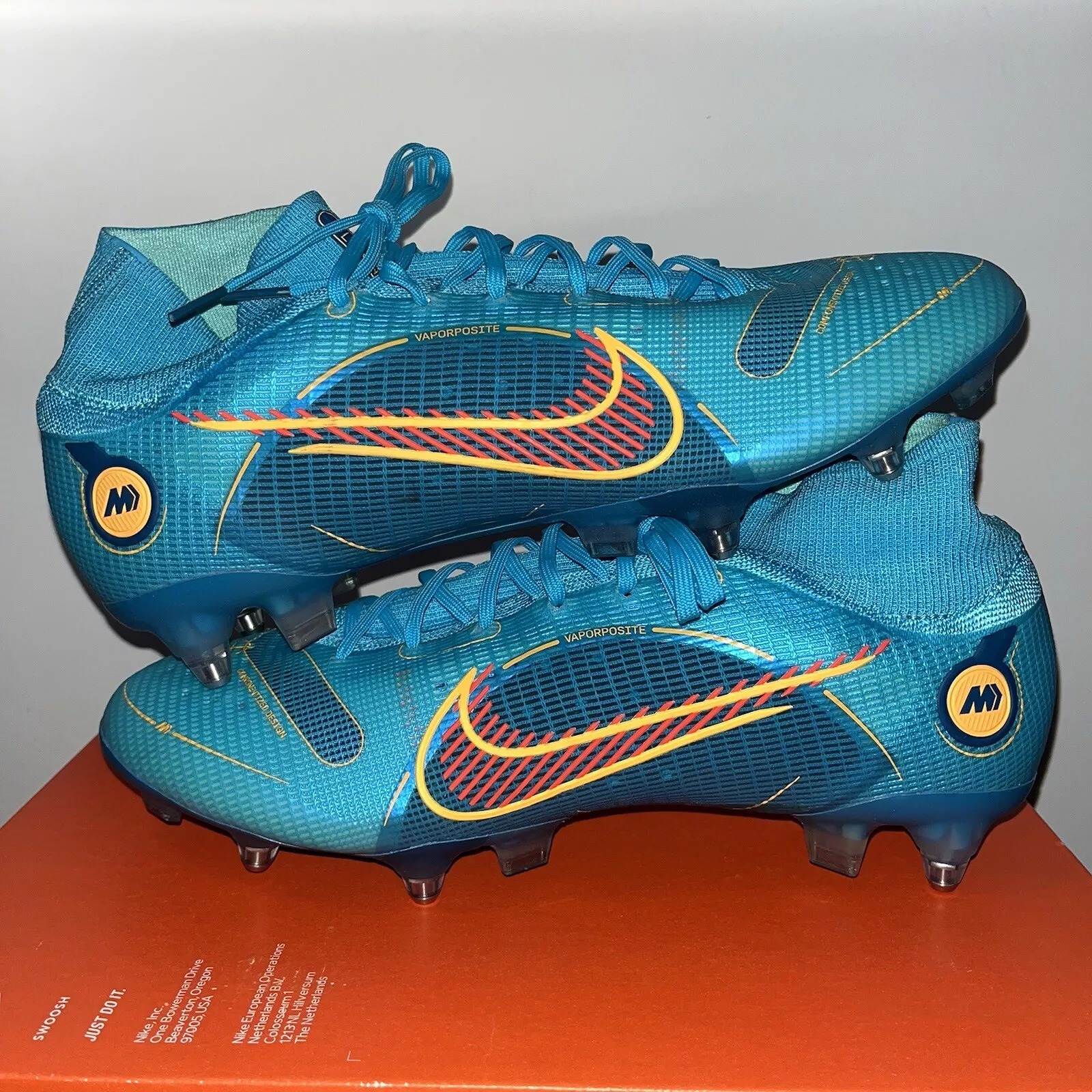 NEW Nike Mercurial Superfly 8 Elite AG-Pro Blueprint Sz 12 DJ2840 485 Bosnia