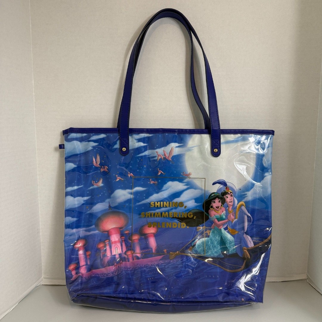 Disney Store Aladdin Beach Pool Tote Bag Shining Shimmering Splendid