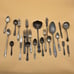 Vintage Spoon Mix Match Set Flat, Blackstone Chicago Spoon WM Rogers Silverplate