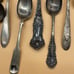 Vintage Spoon Mix Match Set Flat, Blackstone Chicago Spoon WM Rogers Silverplate