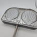 Vintage SEFAMA France Aluminum Double Side Shell French Toasting Panini Pastry