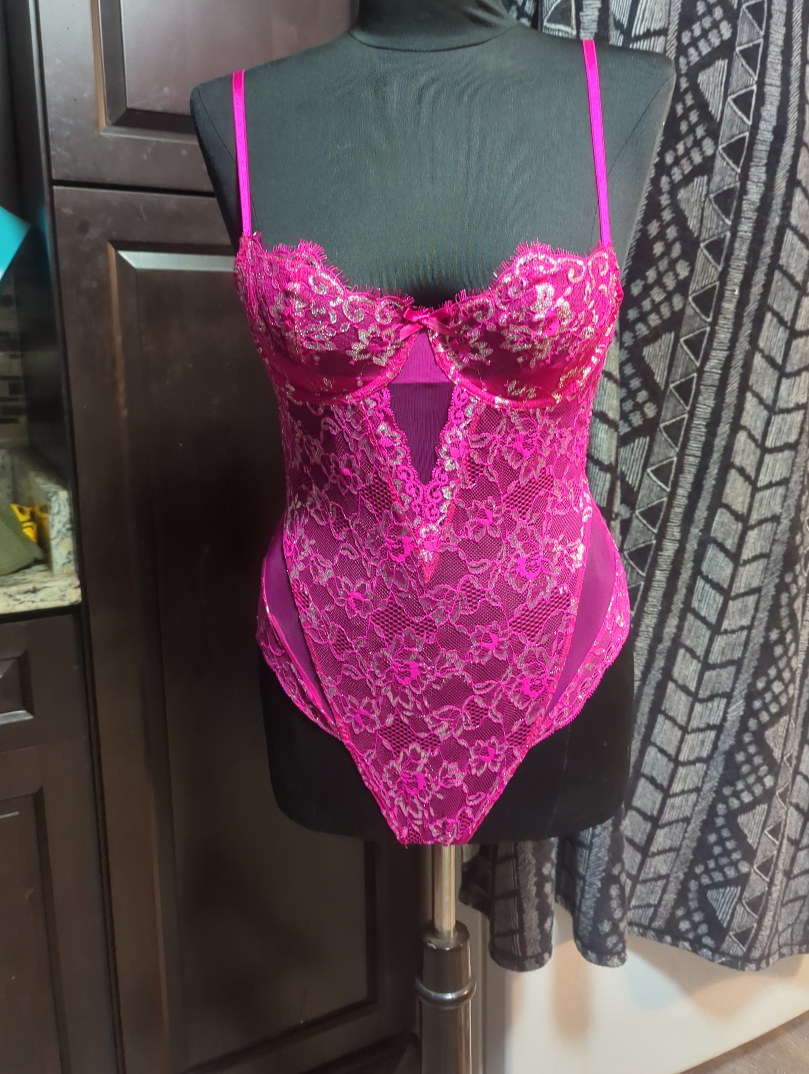 Victoria secret lace onesie lingerie