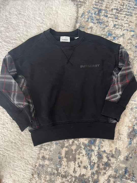 Burberry kid logo sweatshirt