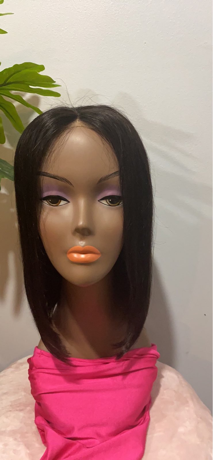 14 virgin human hair lace front Bob
