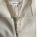 NWT For Love and Lemons Mona Cropped Polo Sweater in Ivory Sz Medium