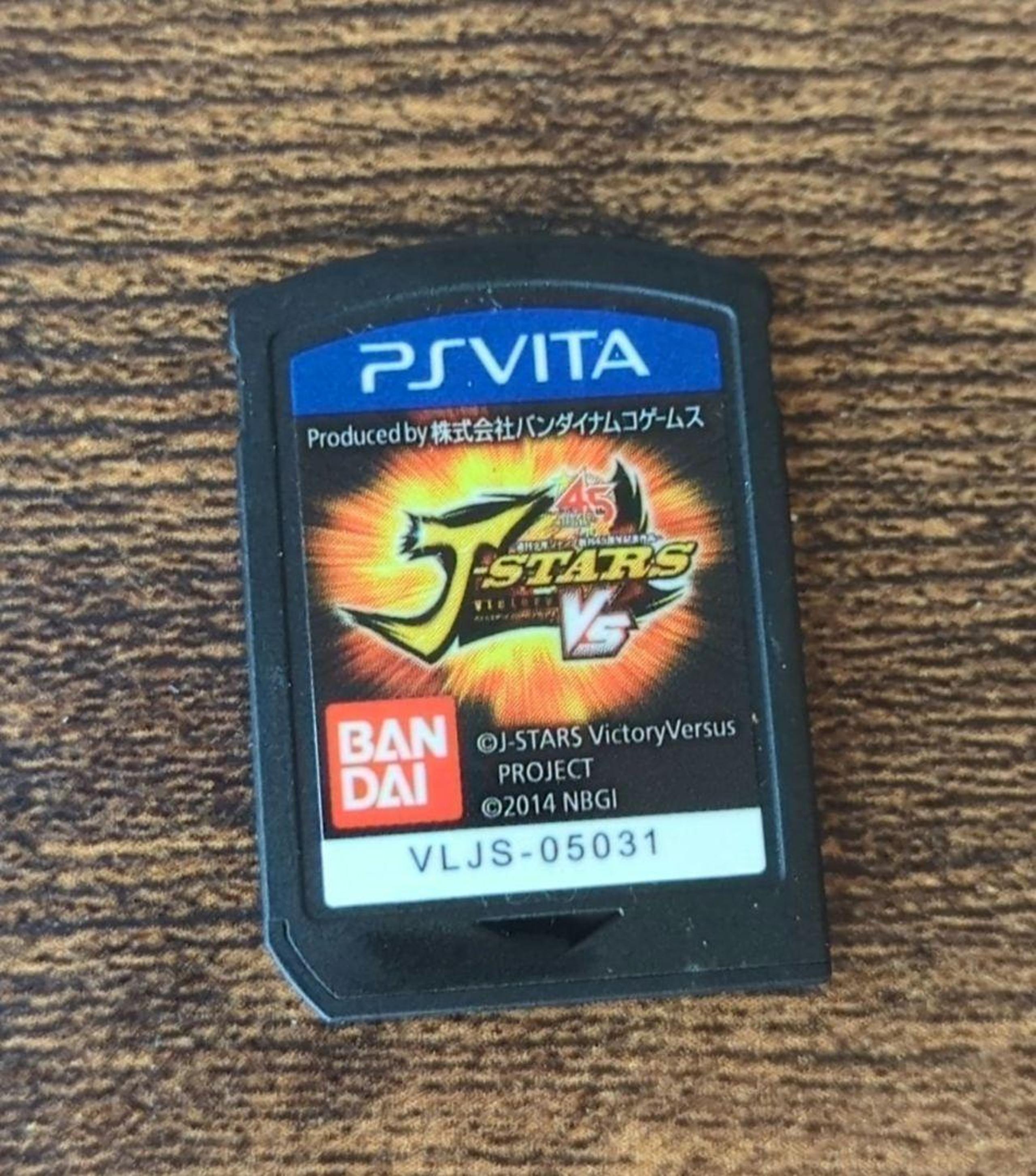 PSVITA J-STARS Victory VS Game Only