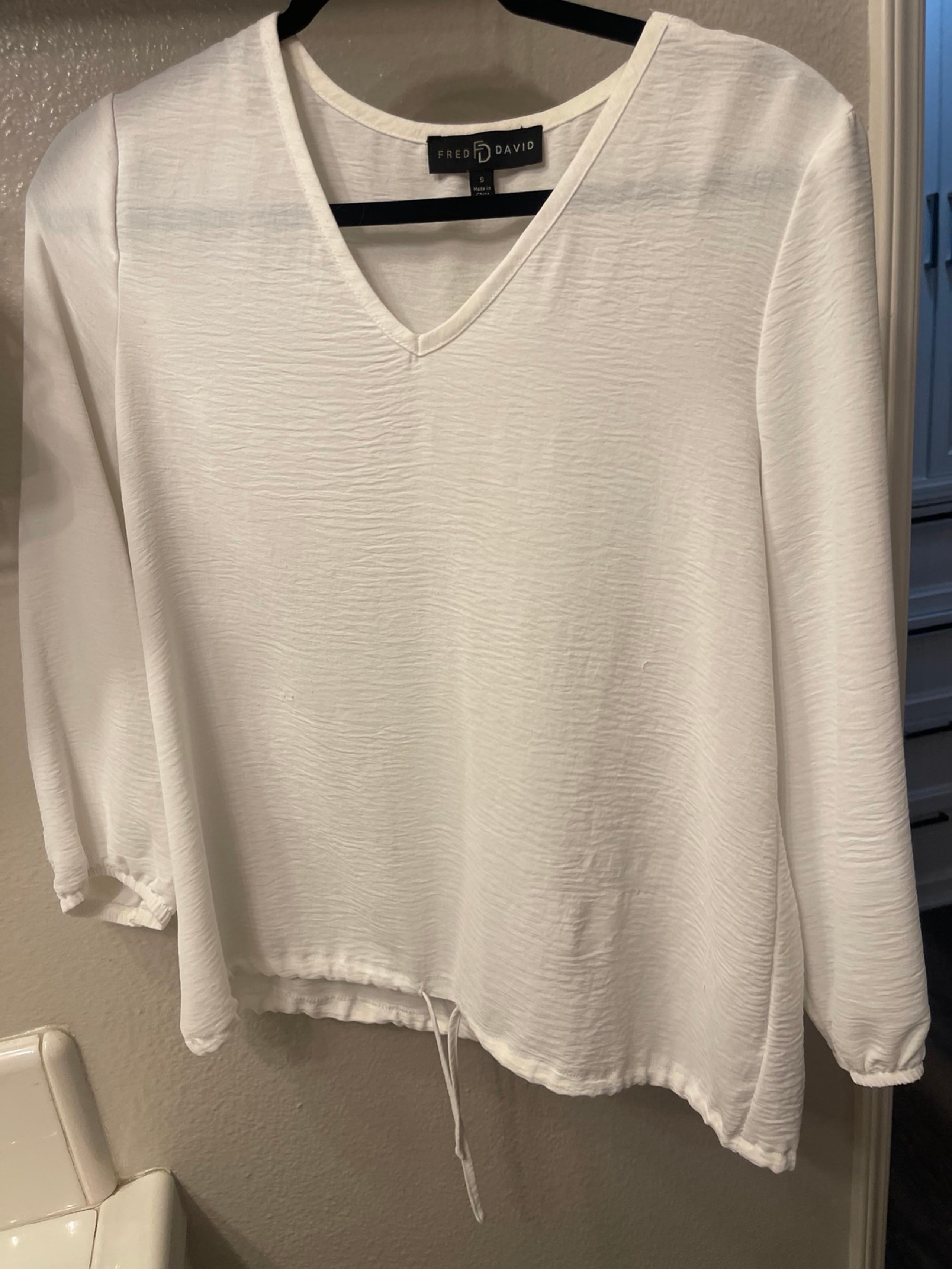 White Long Sleeve Blouse