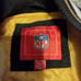 NFL Pittsburgh Steelers Team Varsity Jacket Black Leather XxL Patch Full Zip