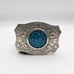 Vintage Men's Chambers Belt Co Faux Turquoise Belt Buckle
