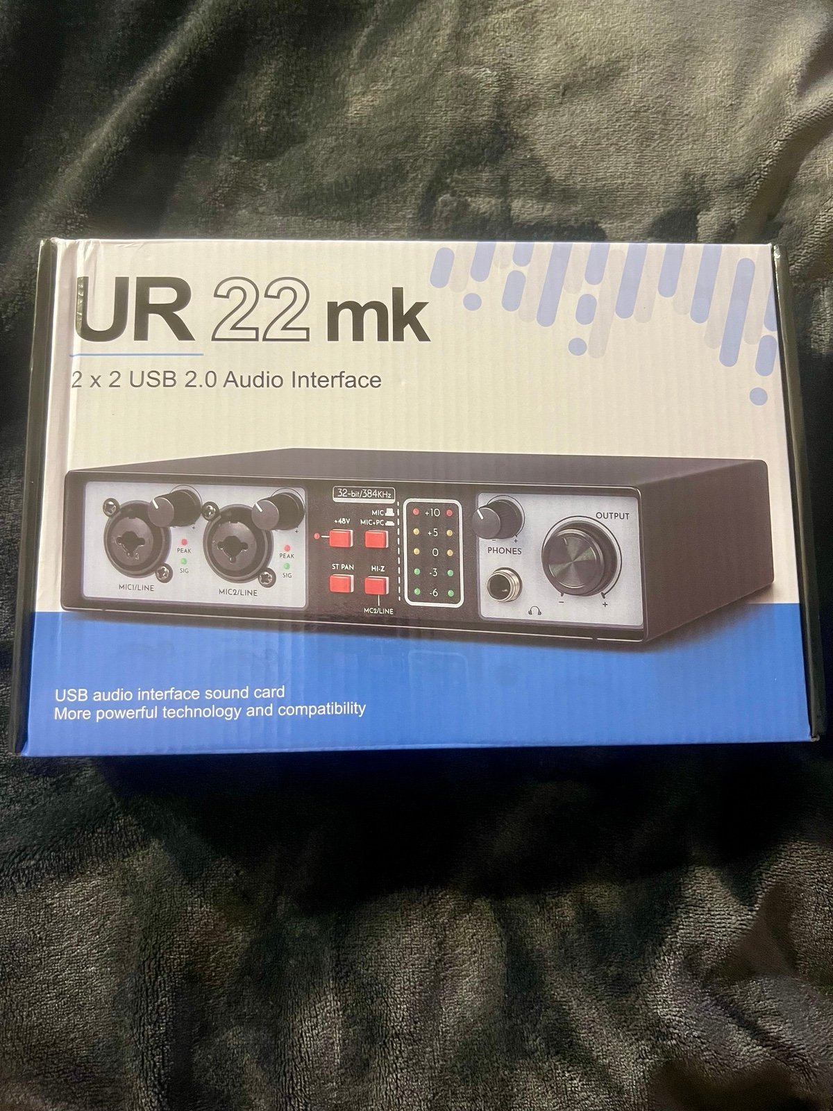 NEW 2 x 2 USB 2.0 Audio Interface