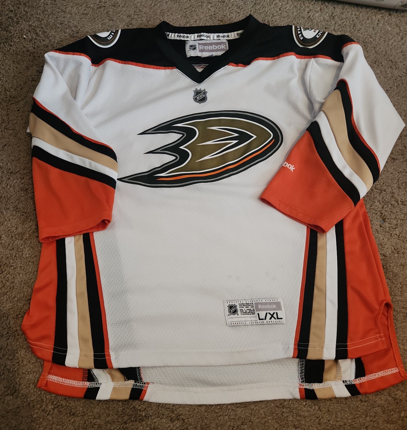 Anaheim Ducks Jersey Reebok Kids
