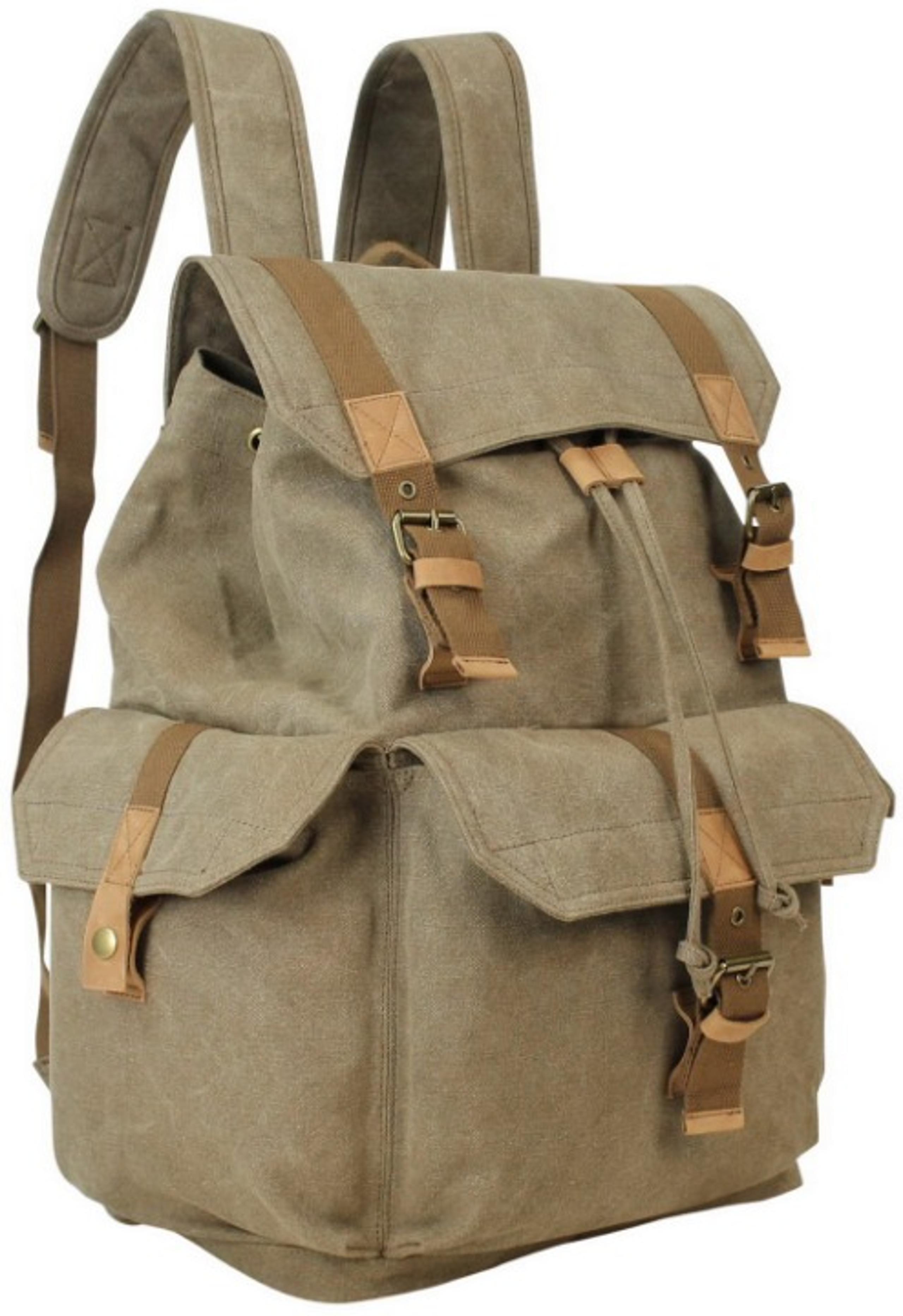 20" Sport Washed Canvas Backpack C04B-KG